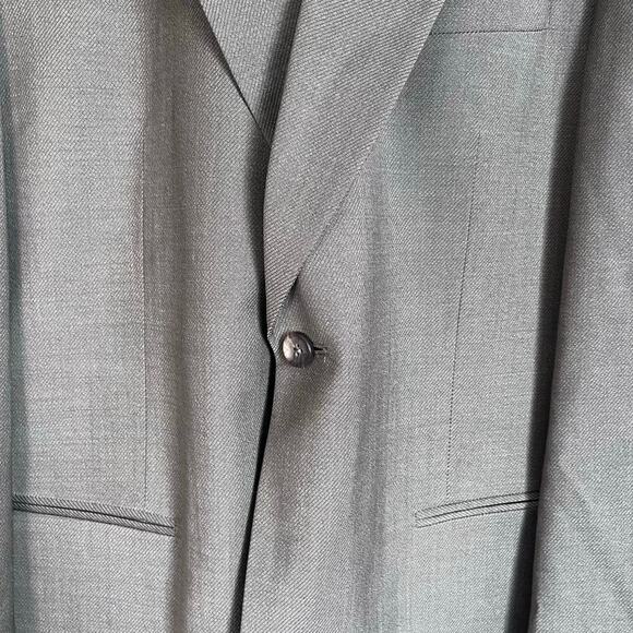 Monsieur by Givenchy Blazer -Tan-Size 43R-Vintage - Picture 3 of 12